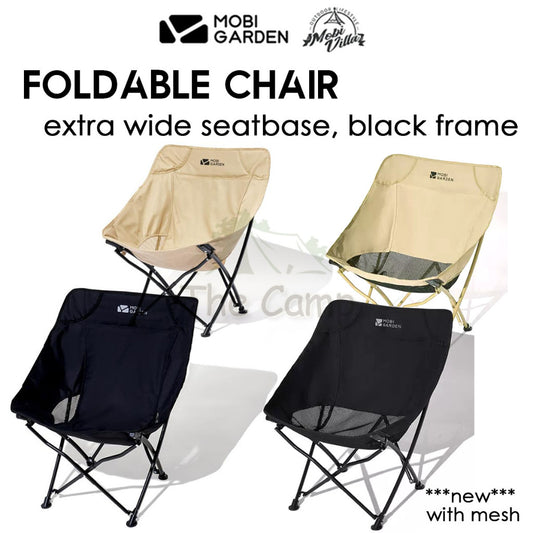 Mobi Garden Folding Chair Outdoor Portable Foldable Camping Moon Chair Aluminium Alloy Lightweight NX22665001 Naturehike