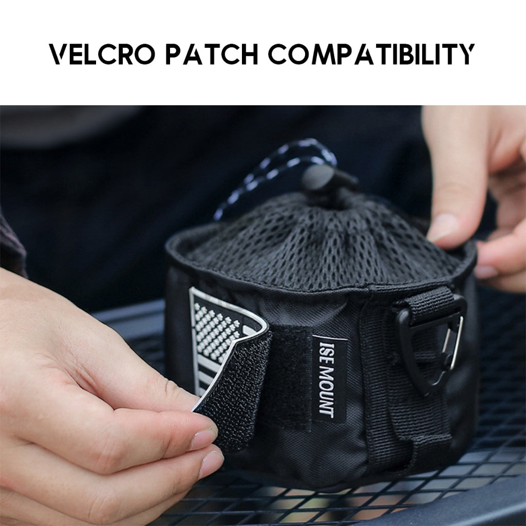 Screw Type Butane Gas Pouch Cover Bag Camping Outdoor Alpine Flat Fat Gas Can Multipurpose Carry Beg Stove Cooking