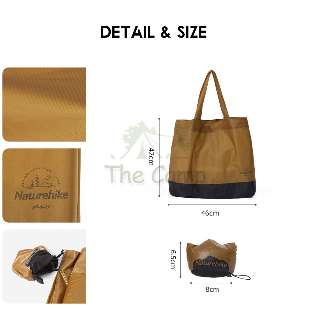 Naturehike 28L Camping Handbag Waterproof Ultralight Outdoor Portable Carrying Storage Bag Waterproof CNH22BB004