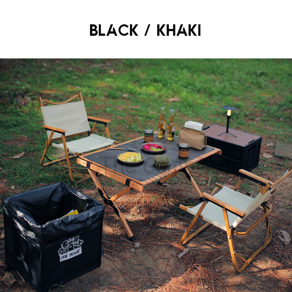 PU Leather Table Mat Anti Scratch Dirt Waterproof Box Mat Camping Outdoor Protector Eggroll Tableware Aluminium Wood
