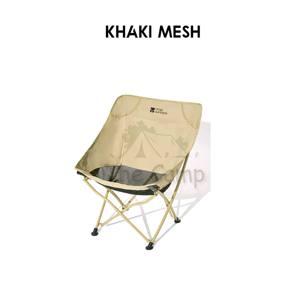 Mobi Garden Folding Chair Outdoor Portable Foldable Camping Moon Chair Aluminium Alloy Lightweight NX22665001 Naturehike