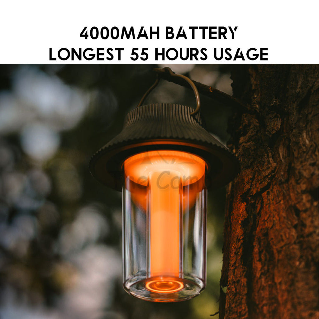 Naturehike Retro Pavilion Camping Light 4000 mAh Outdoor Lantern Lamp Lighting IPX4 Waterproof ShanTing CNK2300DQ013