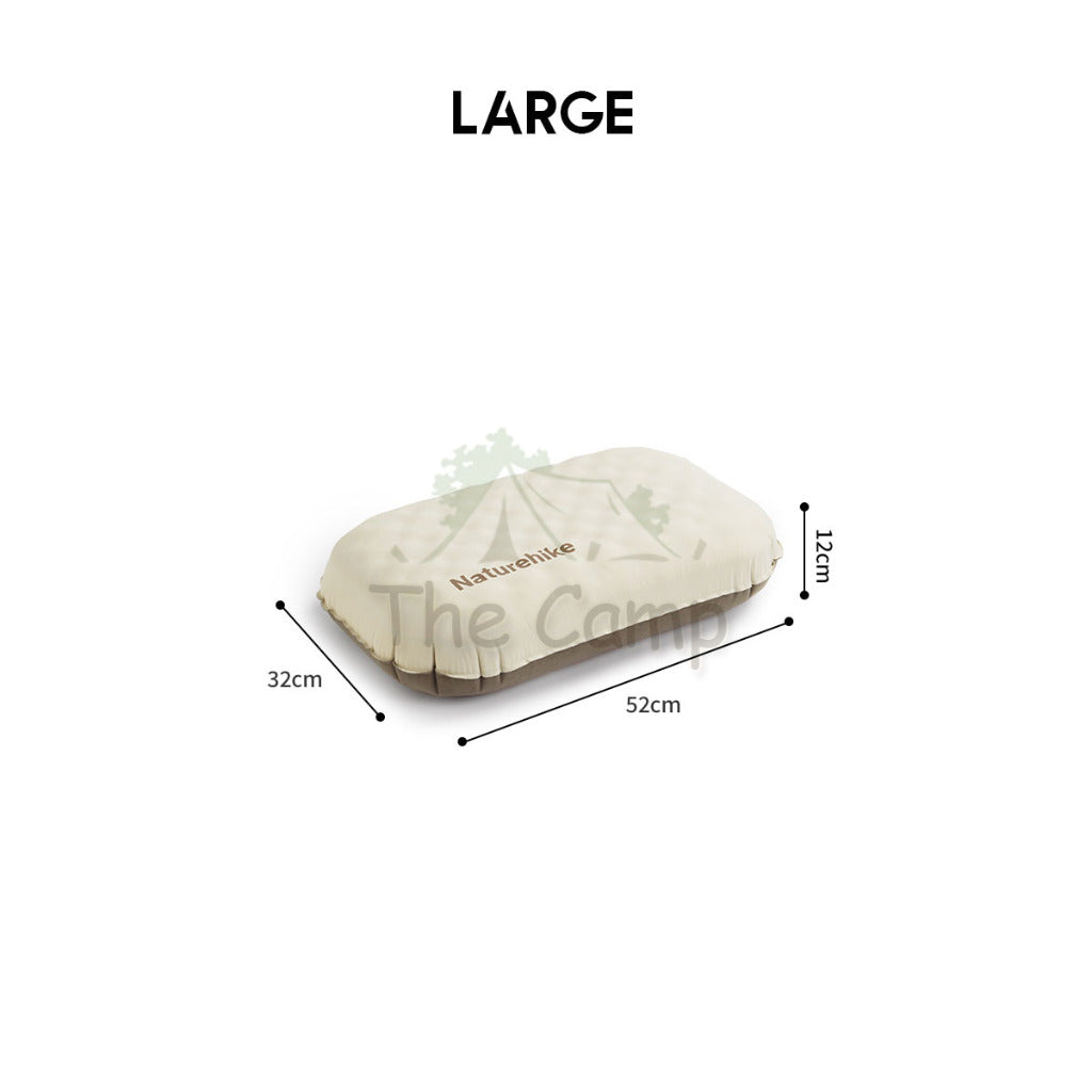 Naturehike 2 in 1 Sponge + Air 3D Pillow Adjustable Height Travel Outdoor Camping Neck Sleeping Bag Bed CNK2300DZ024