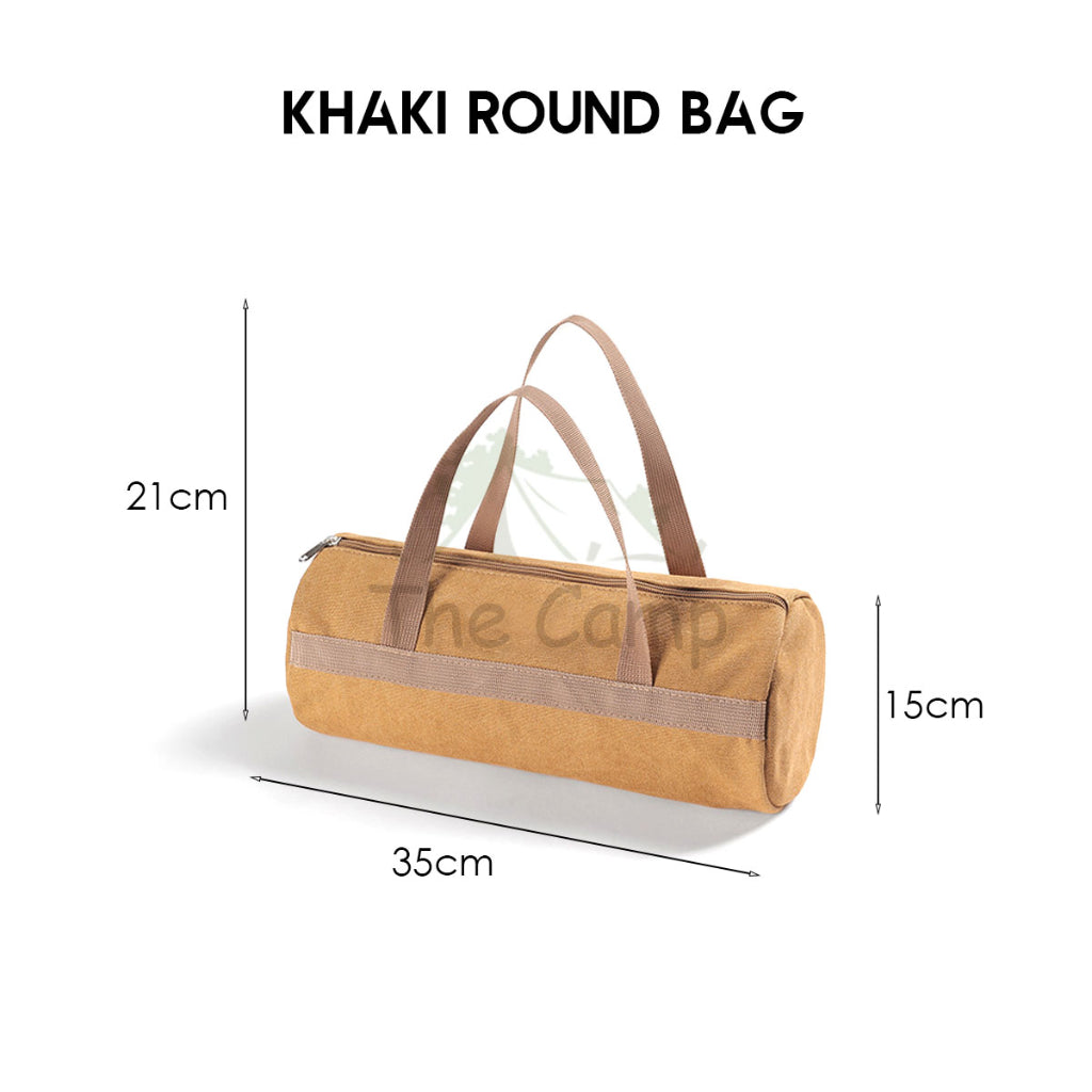 Multipurpose Peg Storage Bag Tool Equipment Outdoor Camping Canvas Large Size Hammer Nail Bags Tarp Paracord Rope