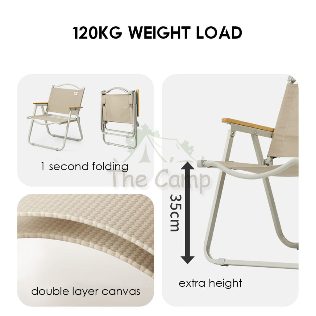 Naturehike Kermit Chair FE01 Folding Outdoor Portable Foldable Moon Lightweight Outdoor Camping CNK2300JU012