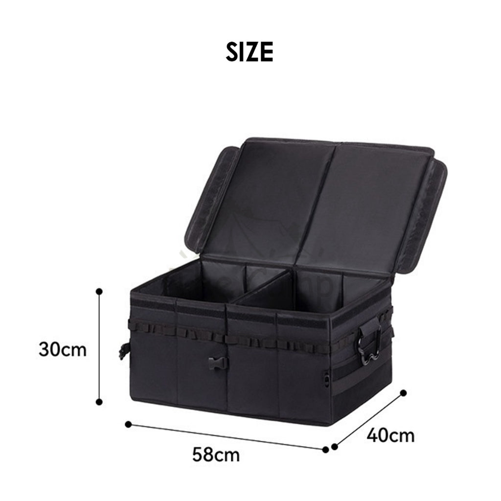 Blackdog Organizer Storage Box 60L Bag Outdoor Camping Foldable Adjustable Compartment Size Large Capacity CBD2300SN020