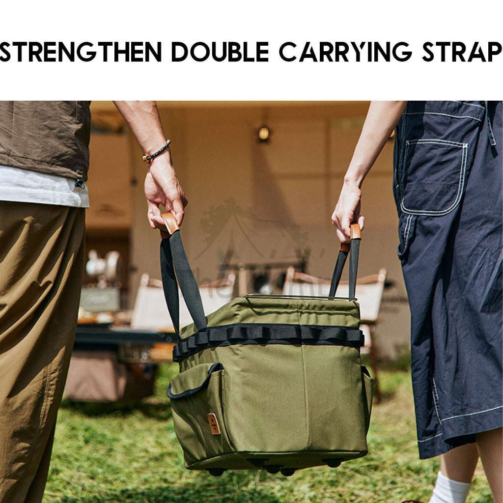 Naturehike Oxford Cloth Storage Bag 20L Basket Steel Frame Camping Outdoor Tarp Nail Peg Table Chair Rope Tent NH22SNX02