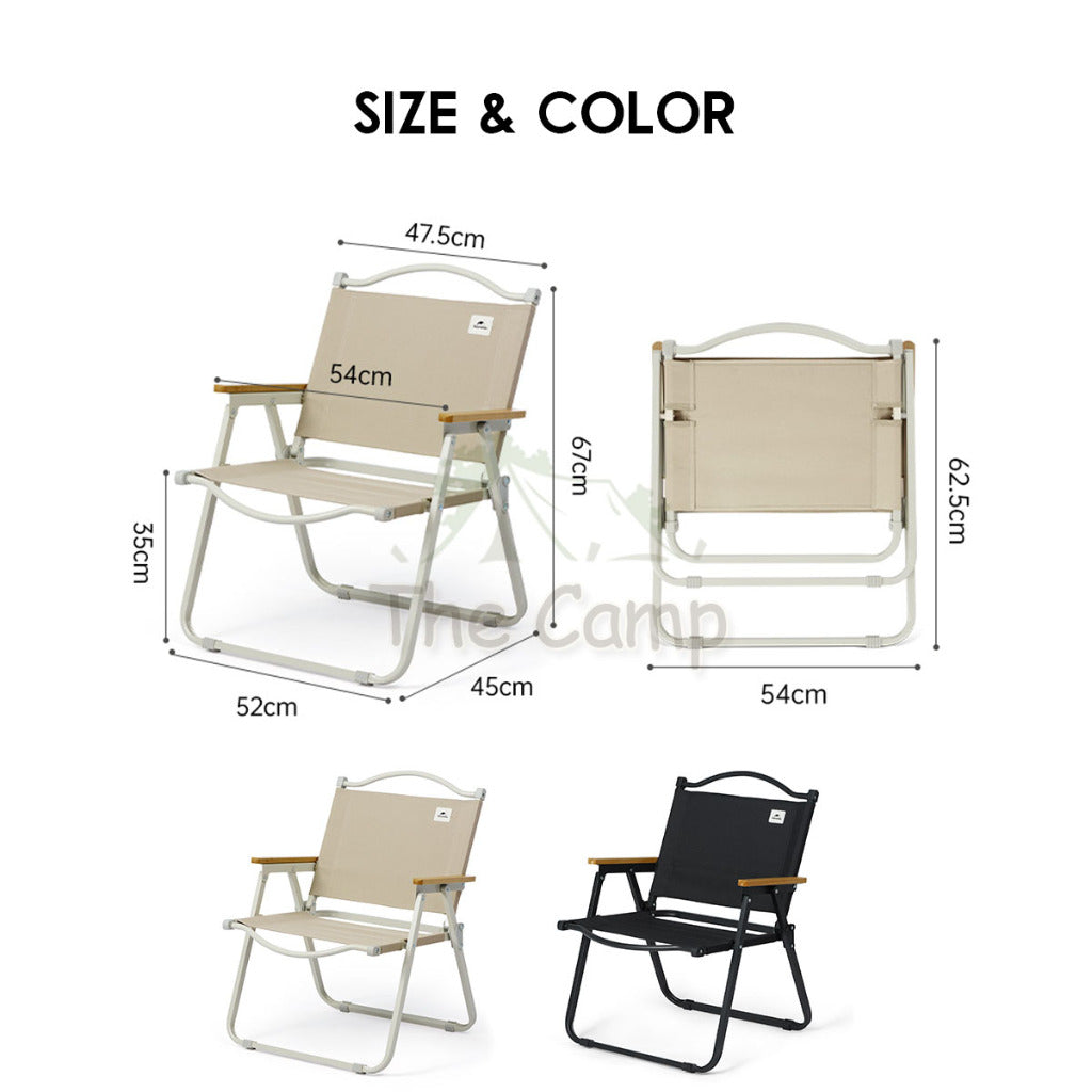 Naturehike Kermit Chair FE01 Folding Outdoor Portable Foldable Moon Lightweight Outdoor Camping CNK2300JU012