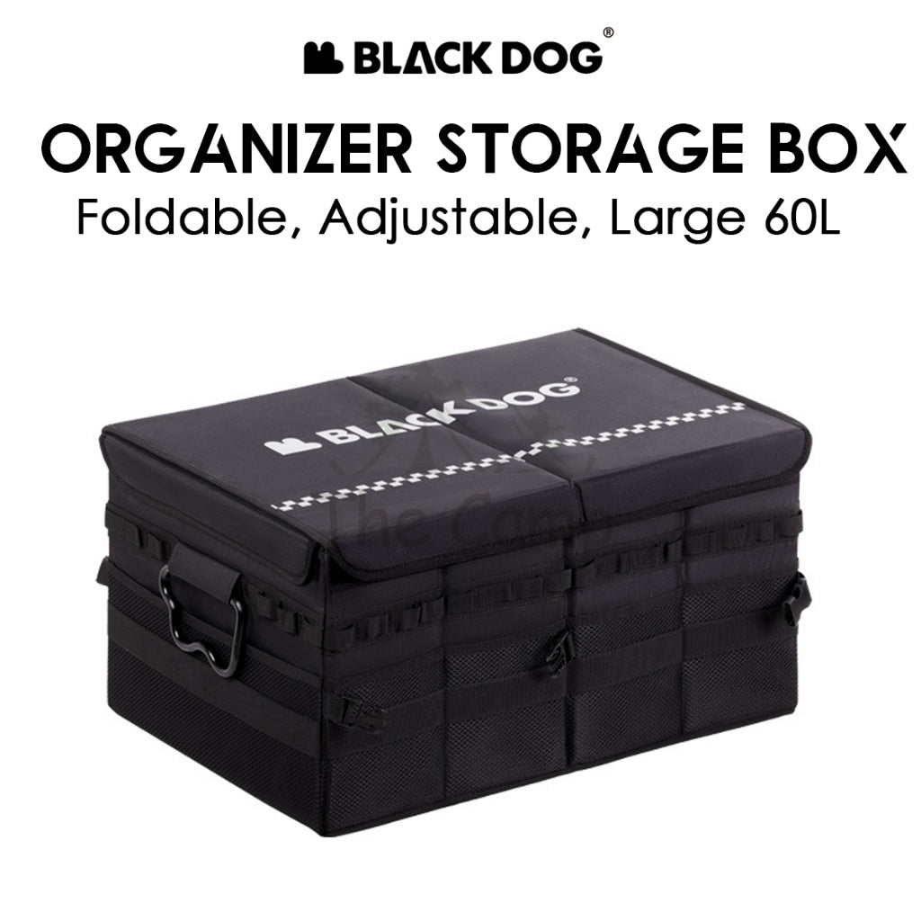 Blackdog Organizer Storage Box 60L Bag Outdoor Camping Foldable Adjustable Compartment Size Large Capacity CBD2300SN020