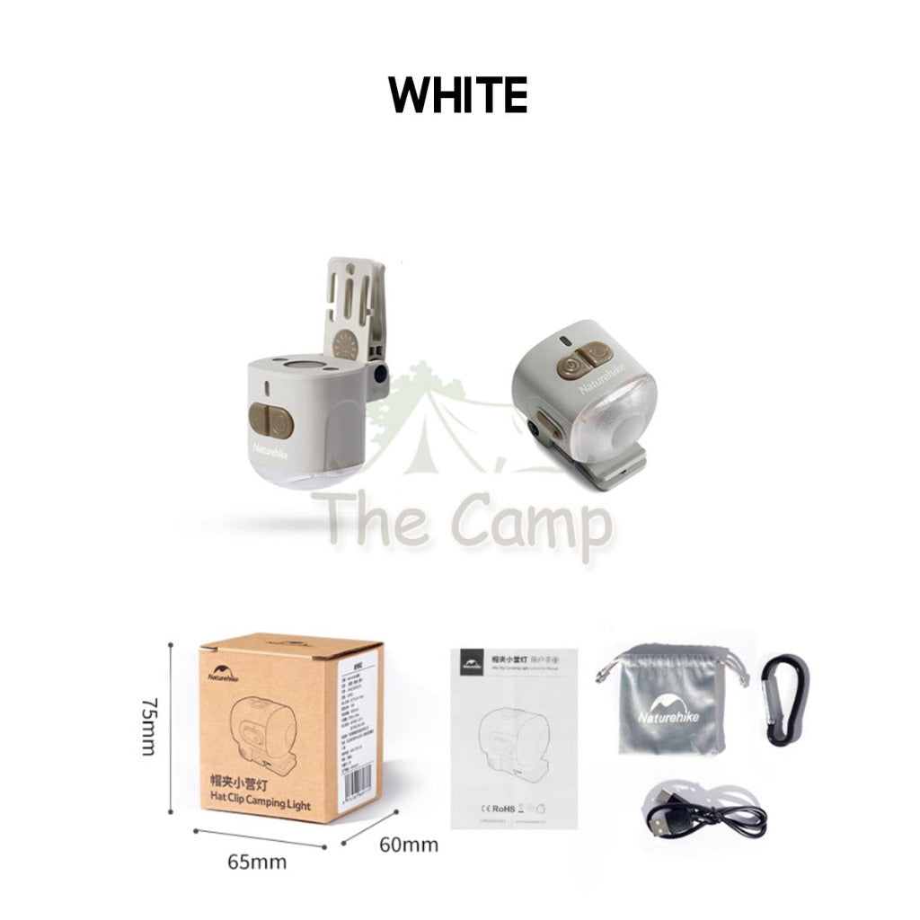 Naturehike Multipurpose Mini Hat Clip Light Outdoor Camping Lamp Flashlight Headlight Lantern Magnet CNK2300DQ01