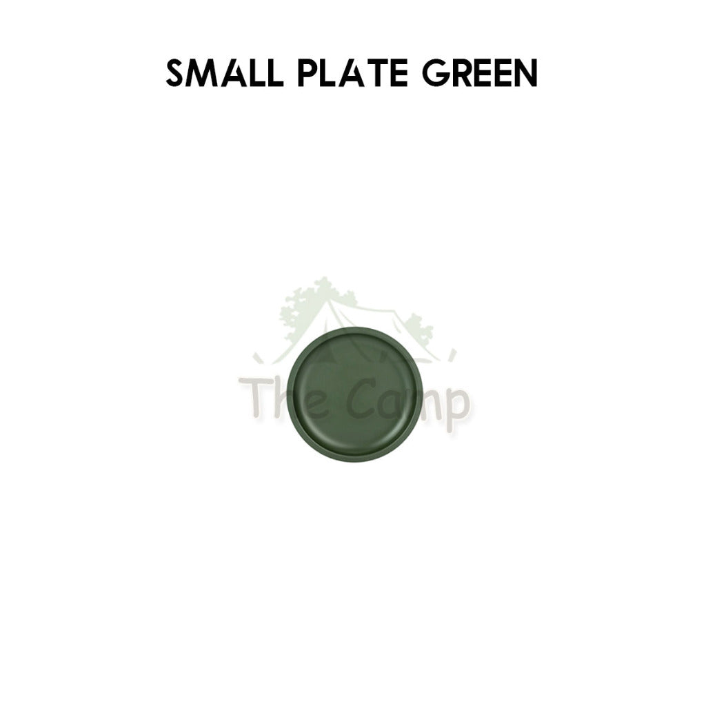 Retro Aluminium Tableware Plate Bowl Cup Mug Outdoor Camping Cookware Black Green Khaki Stove Cookware