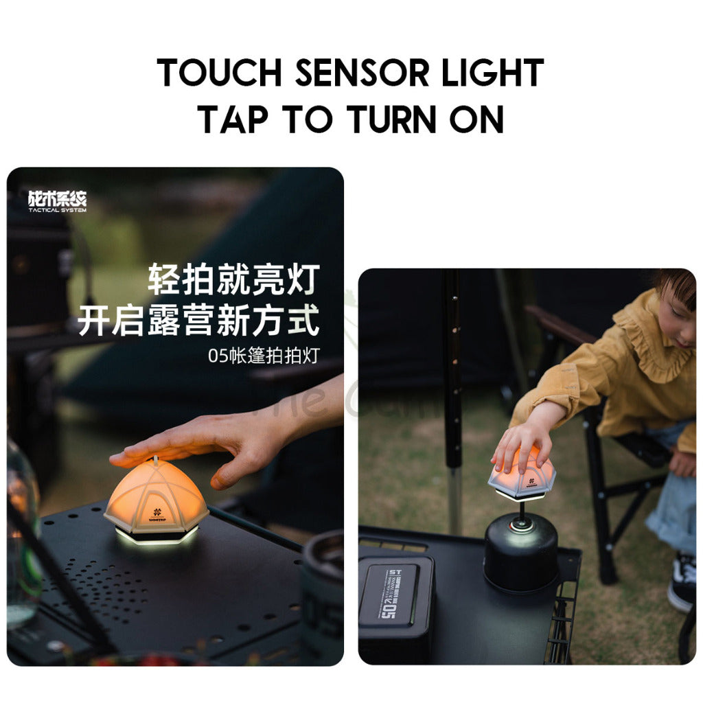 Shinetrip Tap Sensor Light Touch to On Outdoor Camping LED Tent Lamp Dimmable Adjustable Latern Tripod Kid Ambient