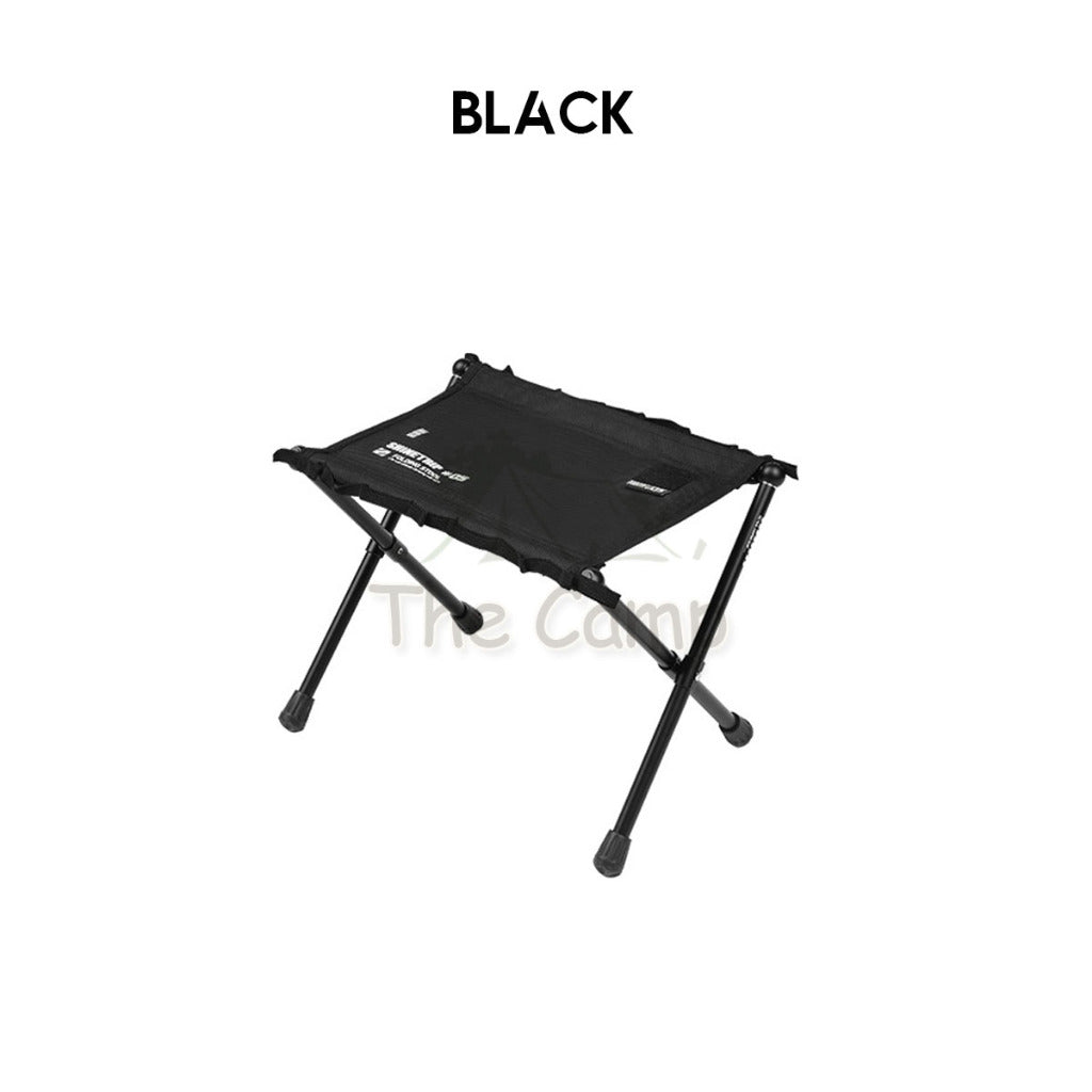 Shinetrip Foldable Tactical Stool Heavy Duty Table Hanging Ring Loop Black Velcro Aluminium Table