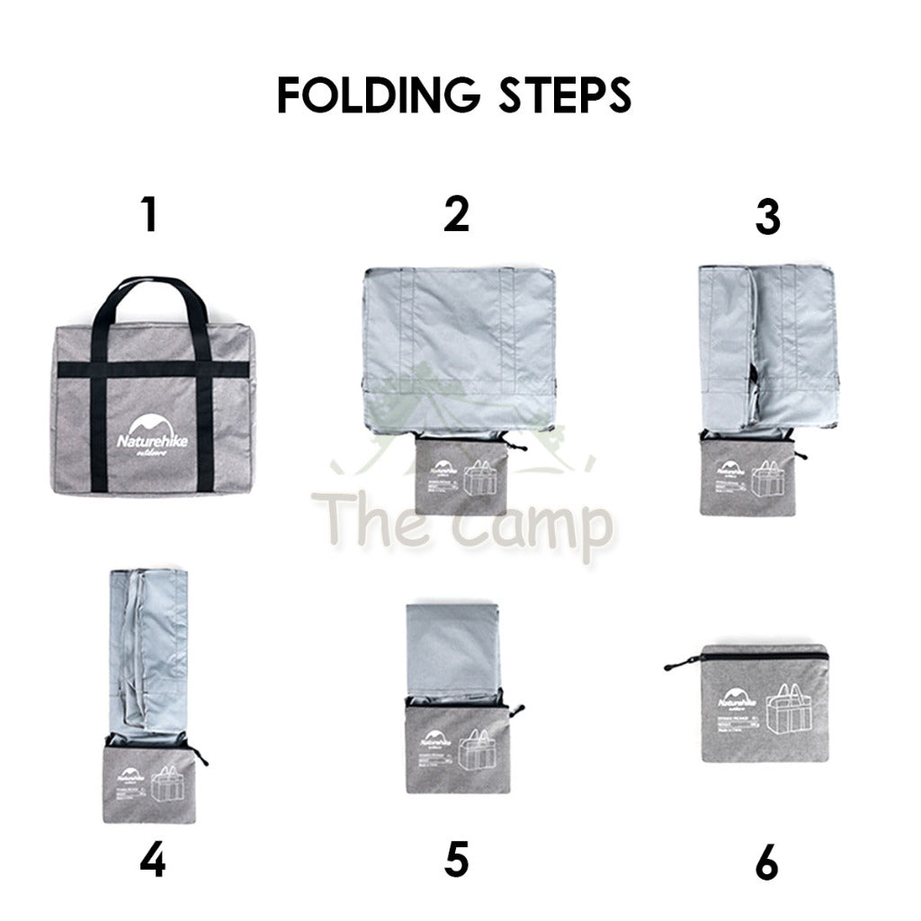 Naturehike Camping Foldable Storage Bag 45L 100L Litre  Lightweight Duffle Travel Luggage Light Hiking Family NH17S021