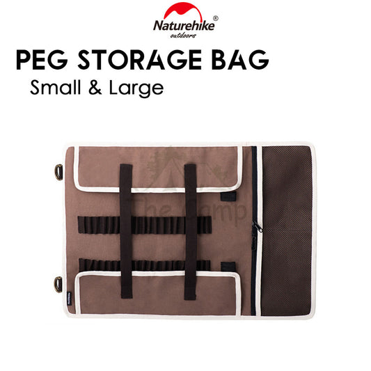 Naturehike Peg Storage Bag Large Small Size Stake Hammer Nail Bags Tent Tarp Paracord Rope Store Camping NH20PJ093