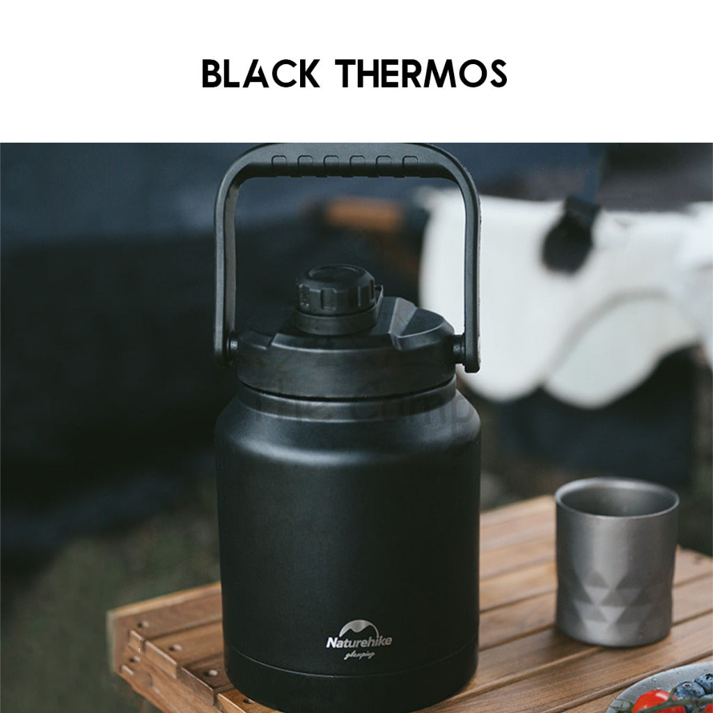 Naturehike Thermos Bottle 2.5L 3.8L UltraLight Portable Outdoor Camping Travel Stainless Steel 304 Pot Jug NH22SJ001