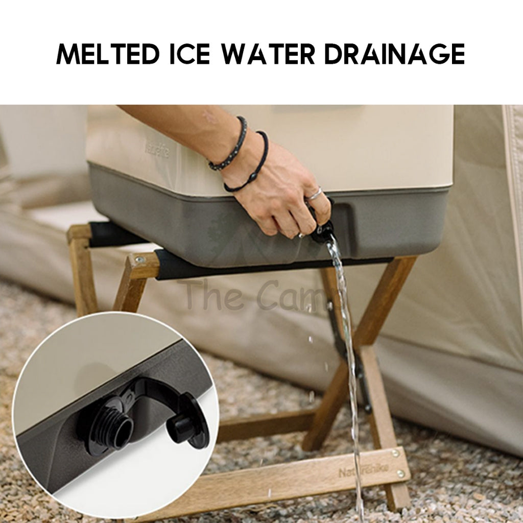 Naturehike Portable LS Cooler Box Retro Ice Box Camping Outdoor Picnic Refrigerator 24 48 hours 29L 51L CNH22CJ10001