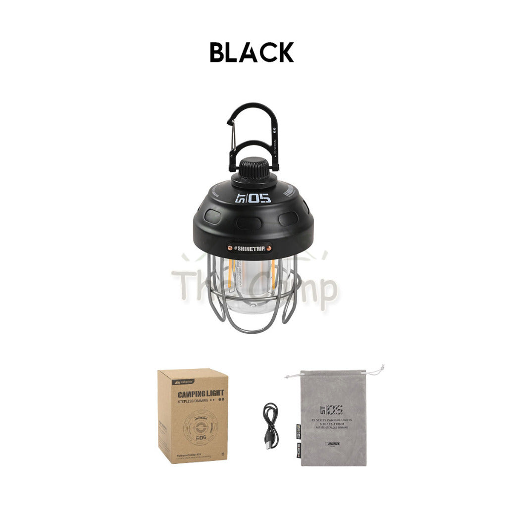 Shinetrip Pine Cone Nut Light Outdoor Camping LED IPX3 Tent Lamp Dimmable Adjustable Atmosphere Latern