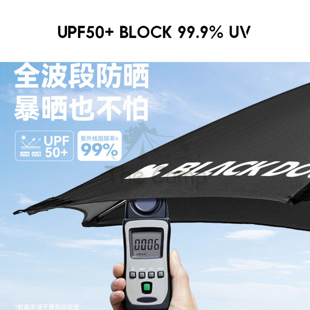 Blackdog Outdoor Umbrella Screen Tarp Light Water Base Stand Parasol Camping Fishing Picnic Sunscreen Tent CBD2300WS010