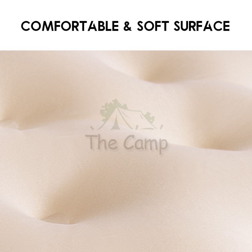 Naturehike Sponge Filled Air Pillow Inflatable Soft Outdoor Camping Silent Soundless Inflate Travel Air Bed CNH22DZ011