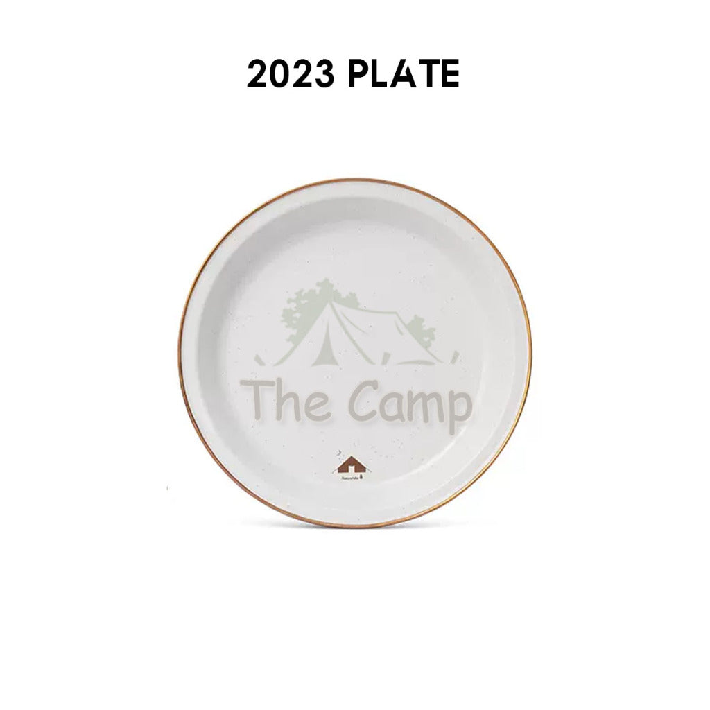 Naturehike Enamel Tableware Bowl Plate Cup Mug Outdoor Camping Cookware Black Limited Edition NH20SJ030
