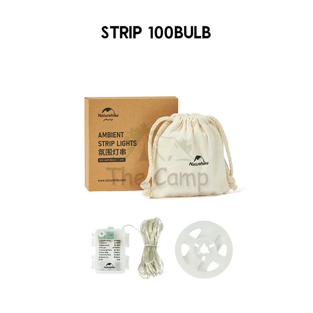 Naturehike Atmosphere String Light Waterproof Outdoor Camping Hanging Tent Lamp Wind Rope Latern Multimode CNH22DQ019
