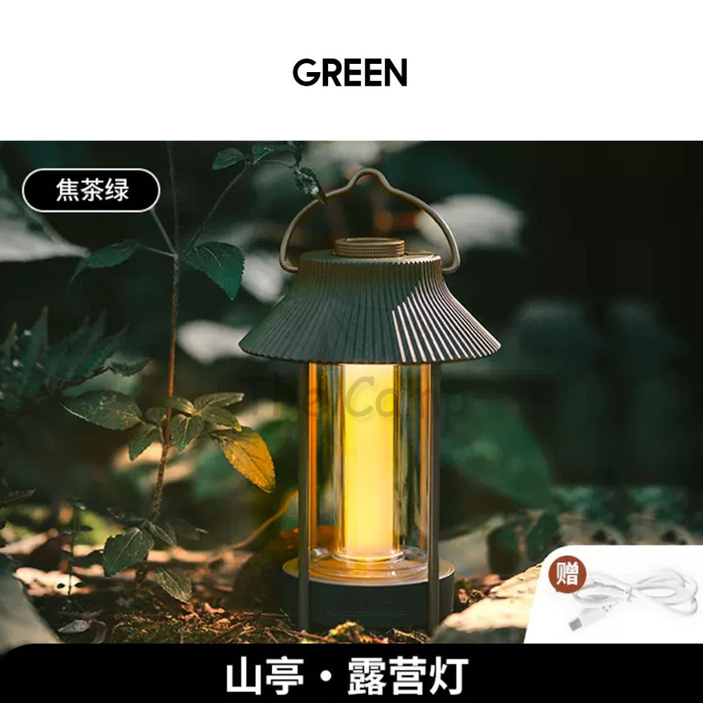 Naturehike Retro Pavilion Camping Light 4000 mAh Outdoor Lantern Lamp Lighting IPX4 Waterproof ShanTing CNK2300DQ013