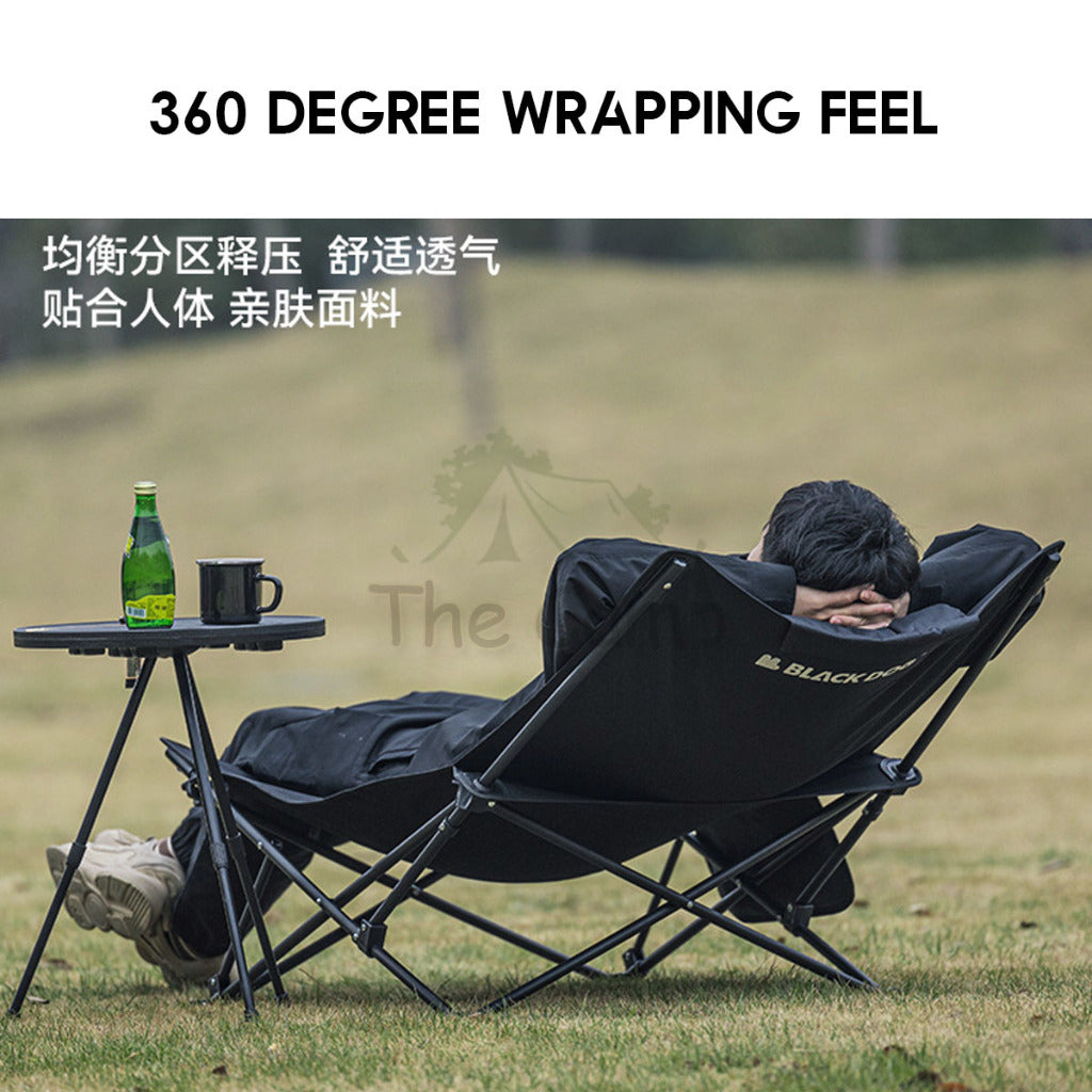 Blackdog Camping Recliner Leisure Chair Headrest Lounge Lazy Foldable Lying Sleeping Outdoor Camping CBD2300JJ027