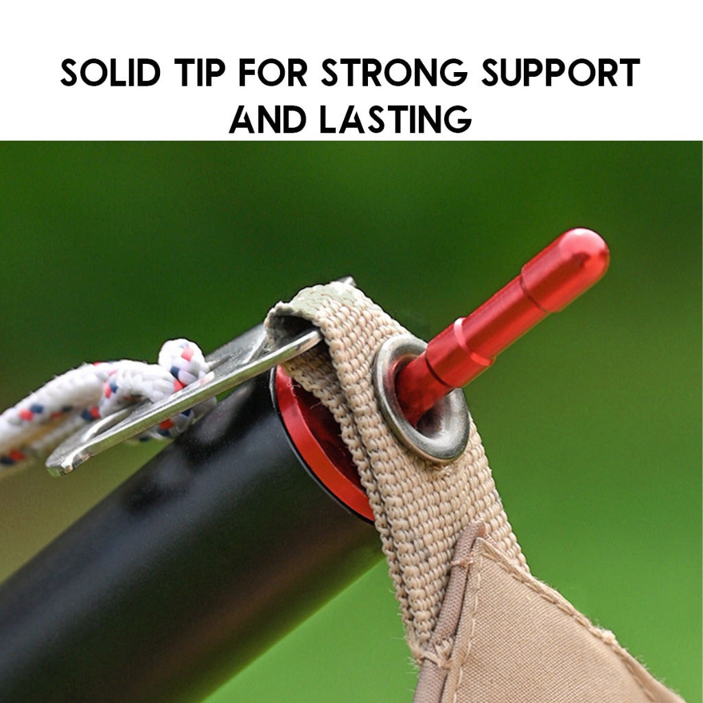 Shinetrip 31mm 2.86M Adjustable Pole for Flysheet Tarp Heavy Duty Aluminium Alloy Rod Tiang Black Titanium
