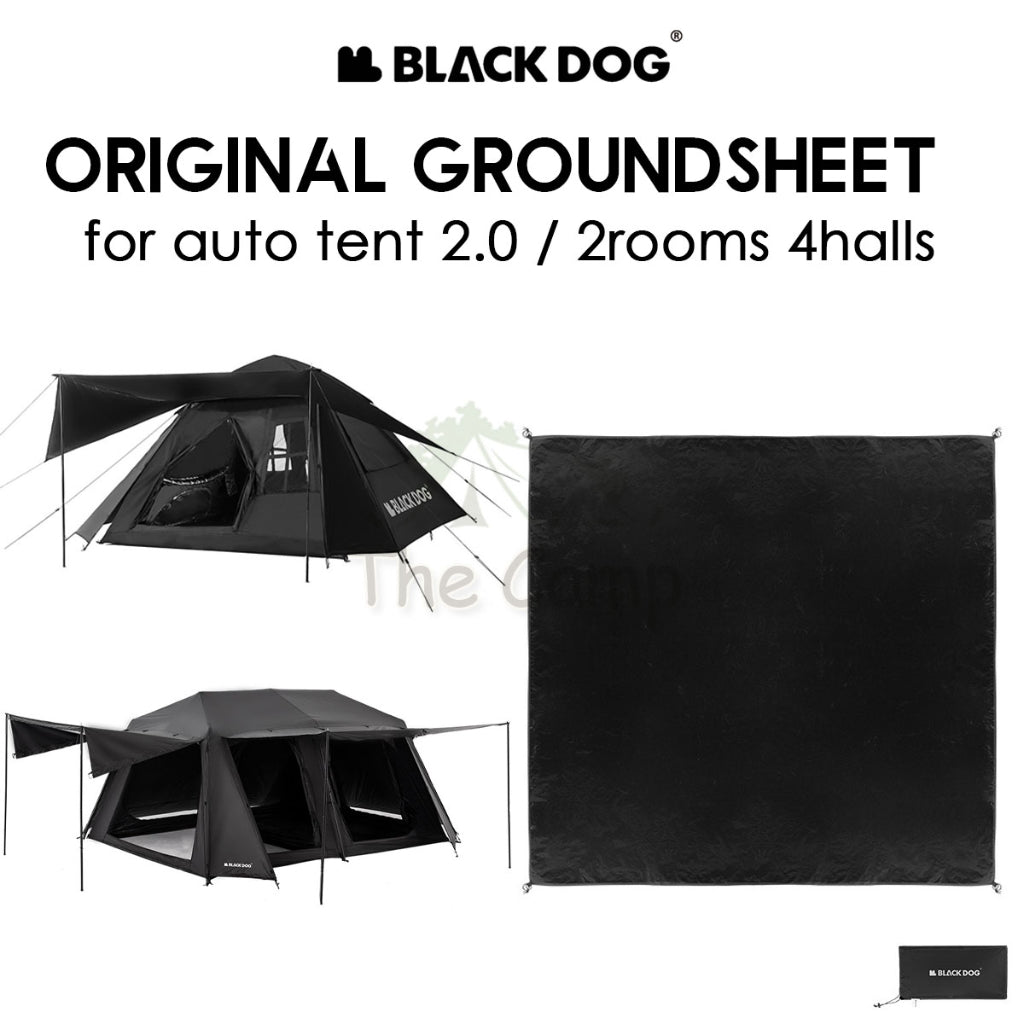Blackdog Original Groundsheet for Automatic Tent 2.0 / Auto 2 Room 4 Hall Villa Ground Sheet CBD2300QT19 CBD2300QT20