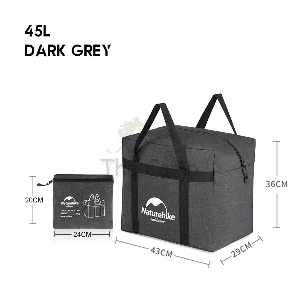 Naturehike Camping Foldable Storage Bag 45L 100L Litre  Lightweight Duffle Travel Luggage Light Hiking Family NH17S021