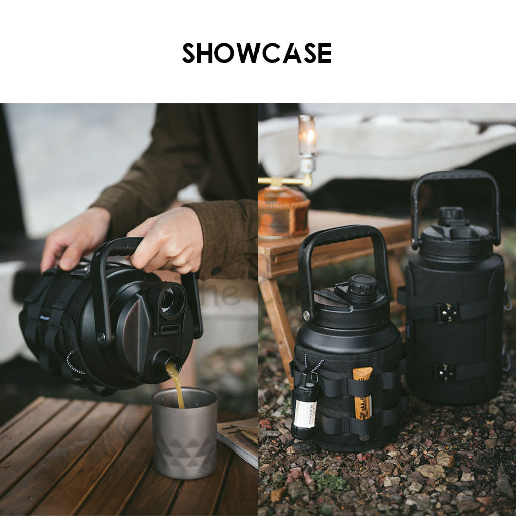 Naturehike Thermos Bottle 2.5L 3.8L UltraLight Portable Outdoor Camping Travel Stainless Steel 304 Pot Jug NH22SJ001