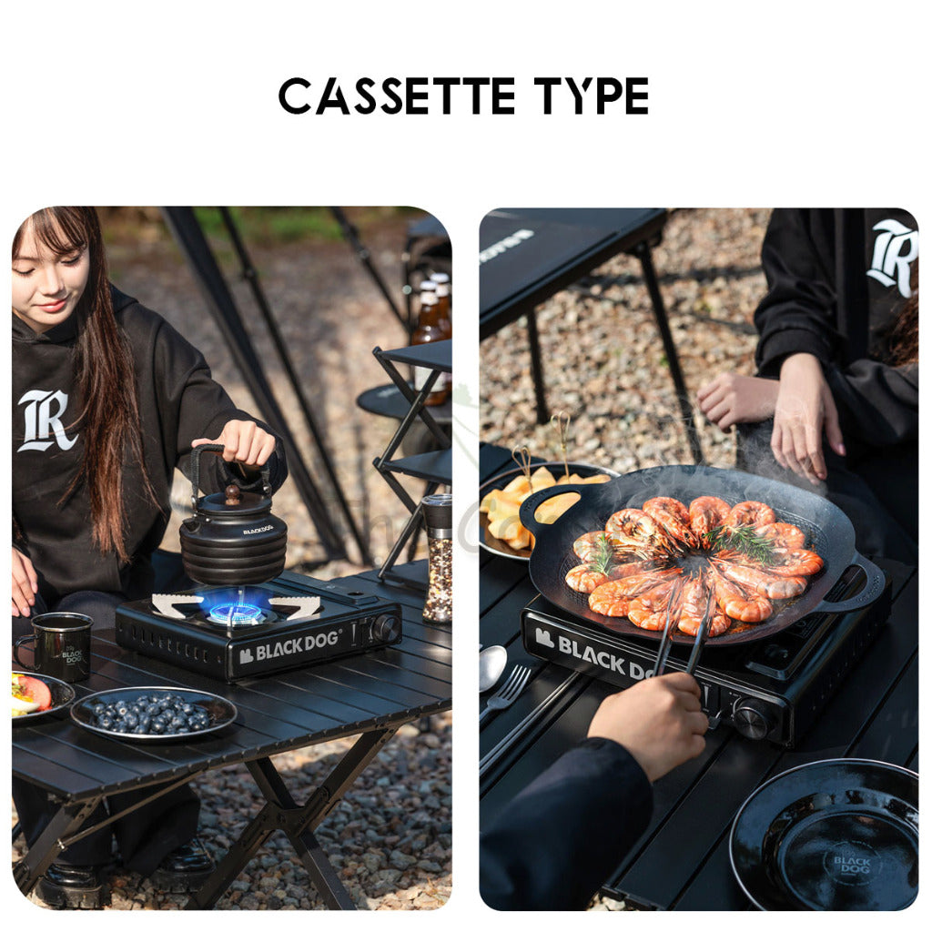 Blackdog Cassette Gas Stove Mini 3100W / 3500W Overpressure Protection Grill Steamboat CBD2300CW013 CBD2300012
