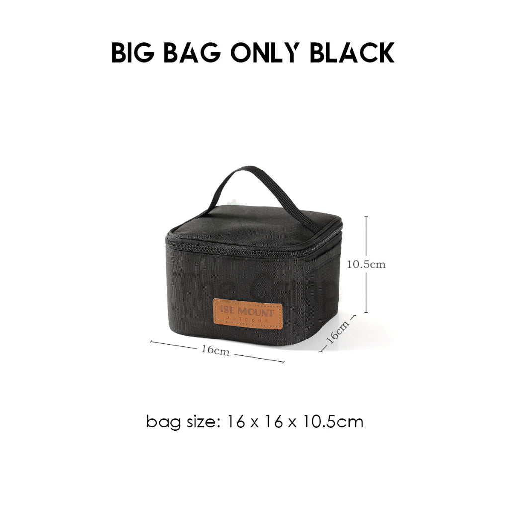 Outdoor Camping Seasoning Bag Set 7pcs 9pcs Ingredient Condiment Box Bottle Container Spice Oil Jar Sugar Salt Pepper
