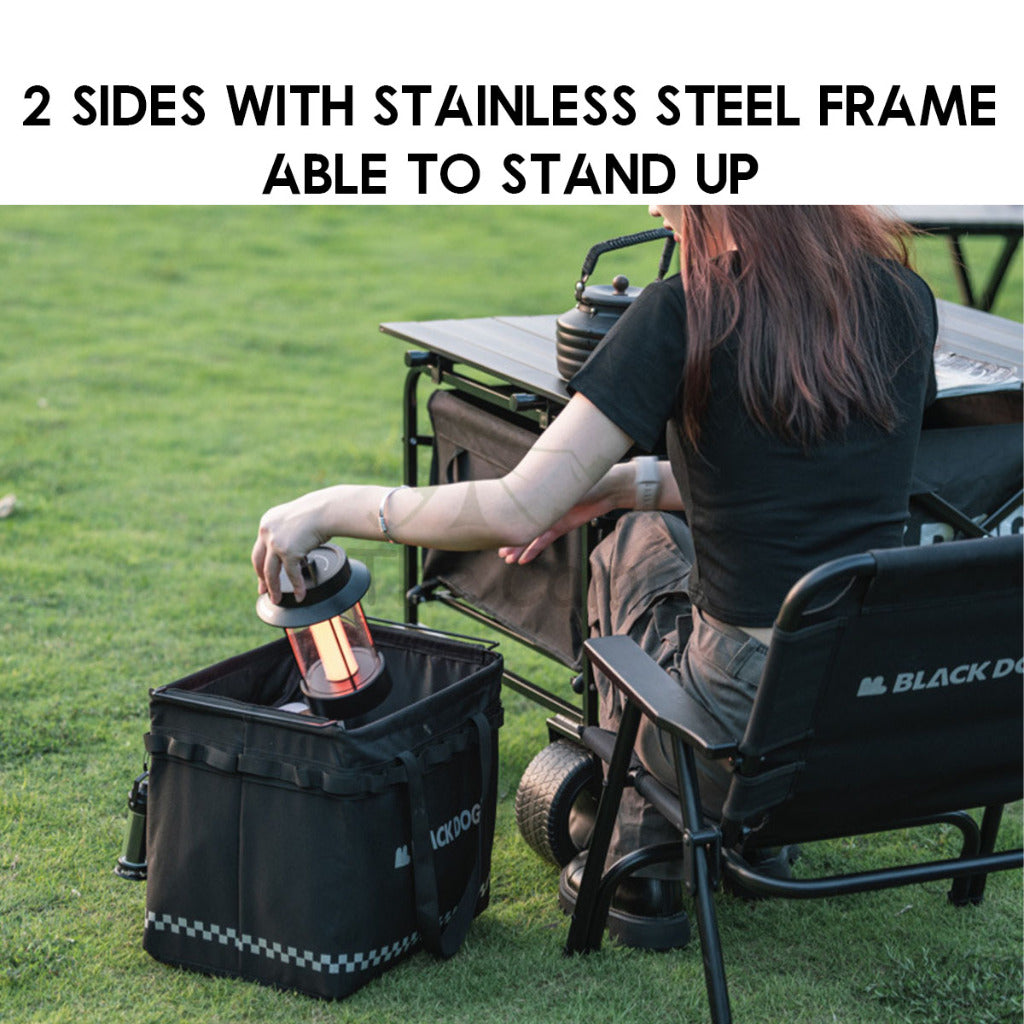 Blackdog Foldable 31L Storage Bag Camping Basket Outdoor Equipment Stove Gas Organizer Cookware CBD2300SN022