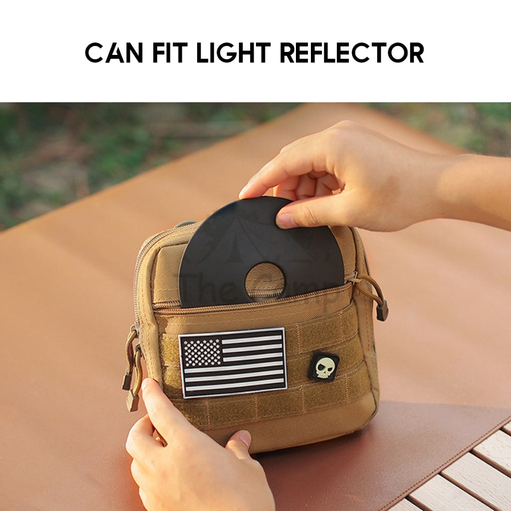 EDC Torch Tool Bag Multipurpose Pouch Pack Camping Outdoor Tactical Flashlight Torchlight Light Carry Storage Bag