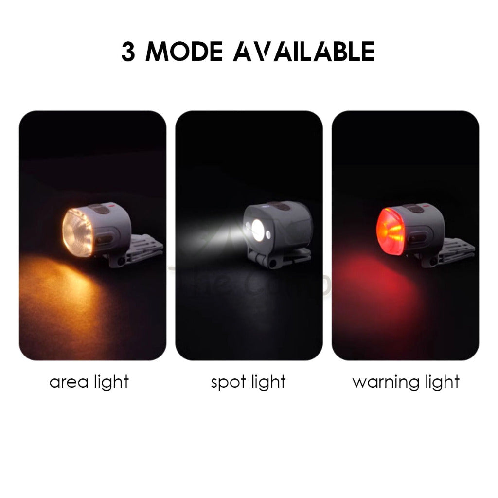 Naturehike Multipurpose Mini Hat Clip Light Outdoor Camping Lamp Flashlight Headlight Lantern Magnet CNK2300DQ01