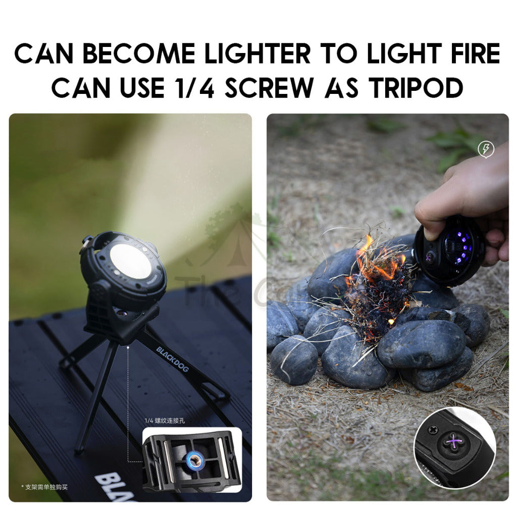 Blackdog Multipurpose Mini Light LED Head Lamp Lighter Lantern Spotlight Flashlight Atmosphere Tripod CBD2450ZM012