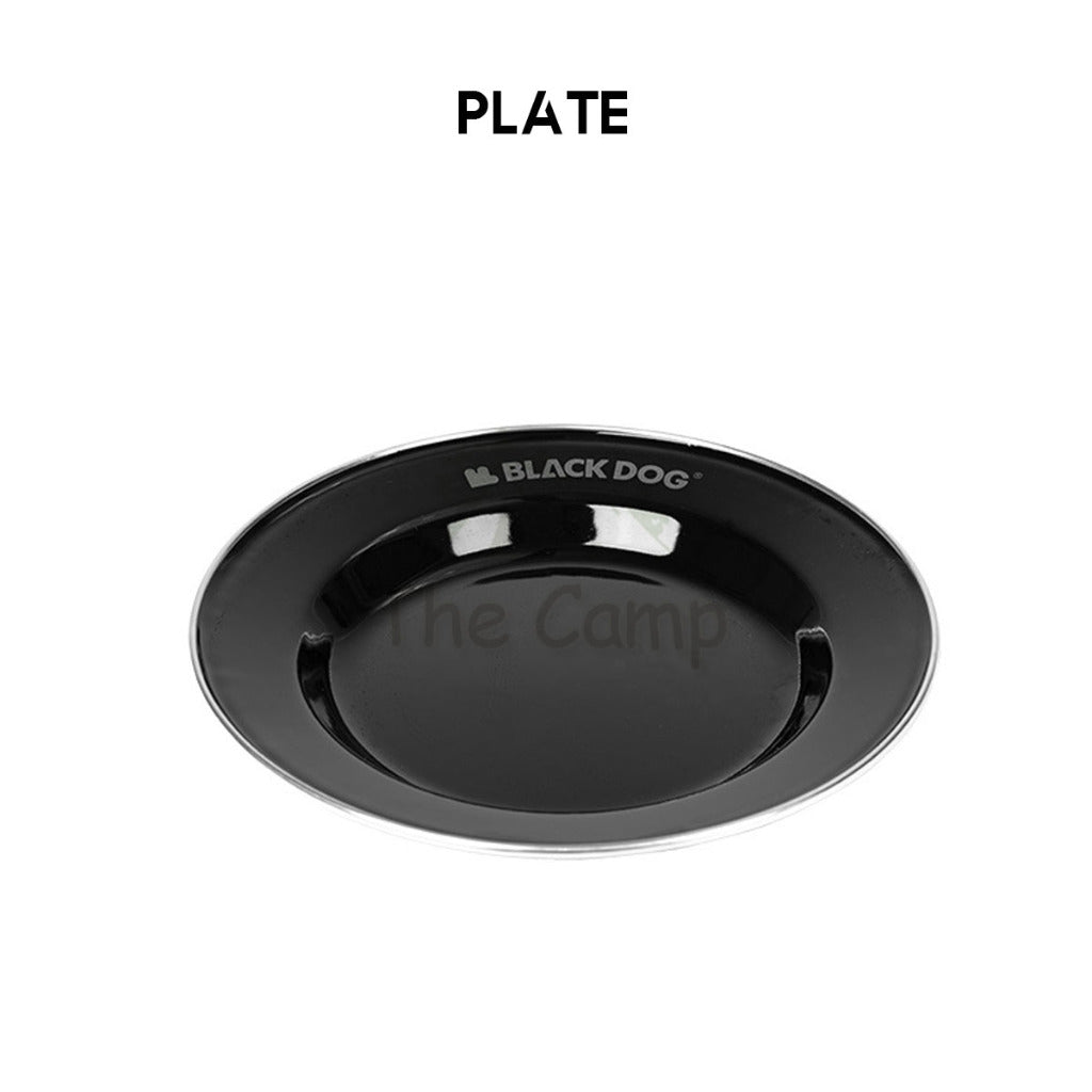 Blackdog Camping Tableware Cup Bowl Plate Sierra Cup Enamel Stainless Steel Aluminium Cookware Cup Set Equipment Utensil