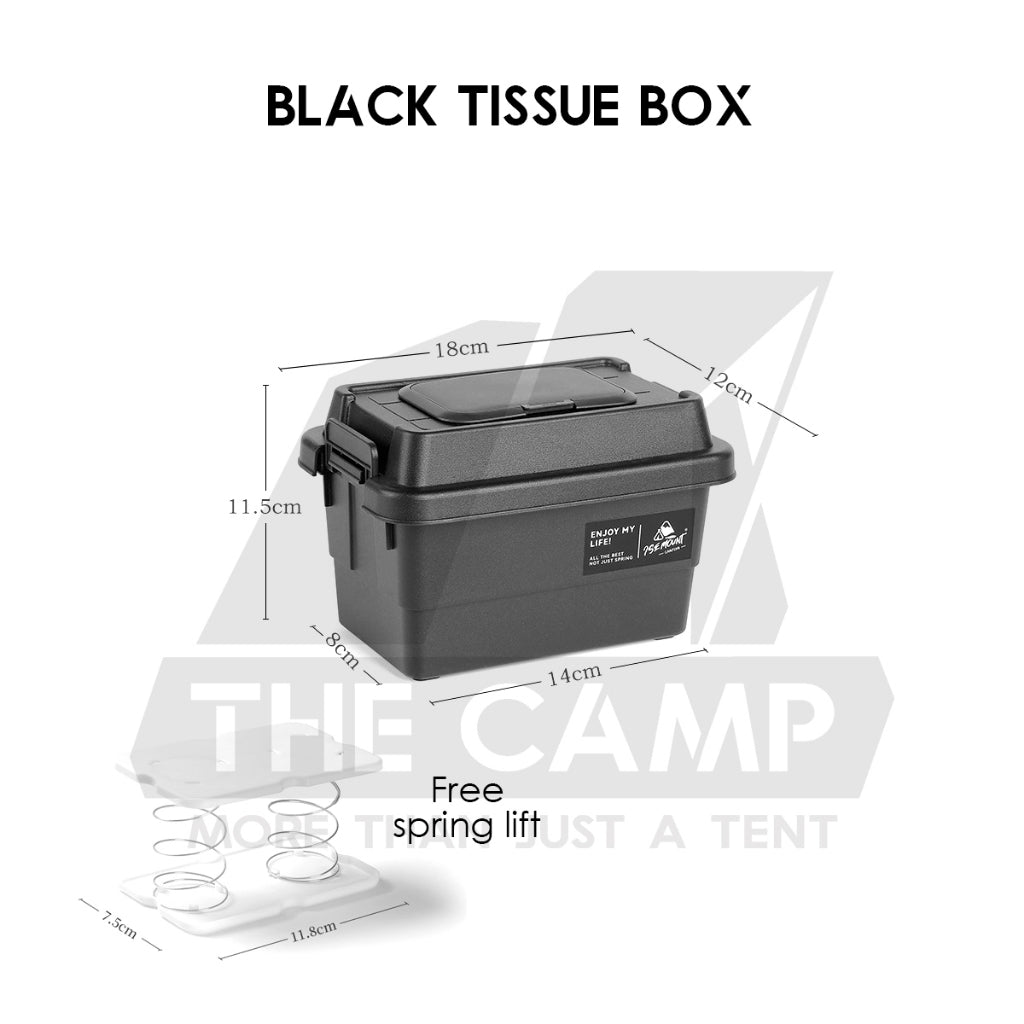 Mini Storage Box For Camping Outdoor Ingredient Tissue Box Condiment Bottle Seasoning Bag Spice Organizer Bekas Botol