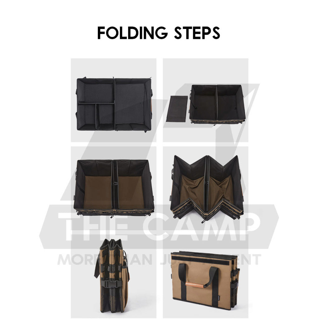 Naturehike 60L Foldable Storage Bag Large Capacity Basket Tableware Carpet Beg Outdoor Camping Equipment NH21SNX04