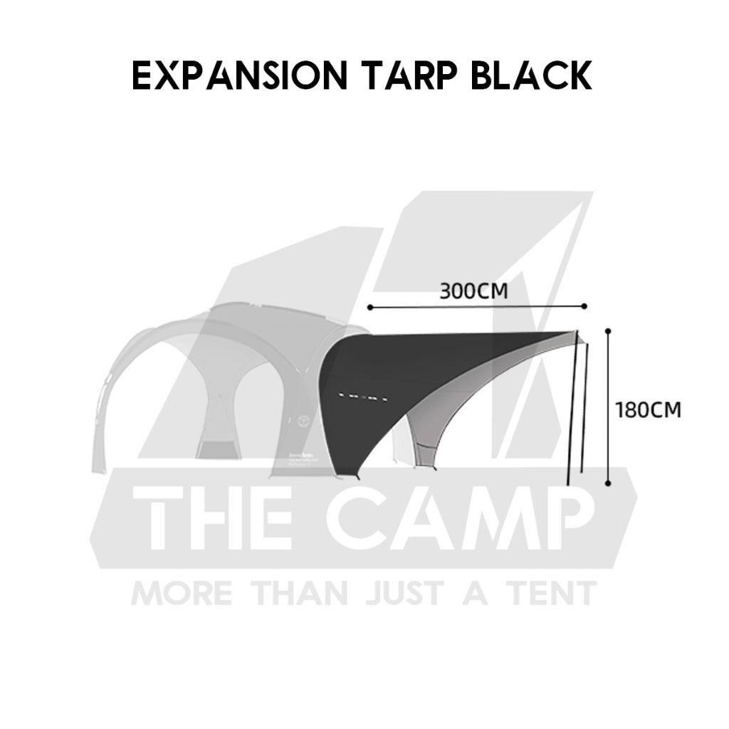 Shinetrip Dome Shelter V2 Tarp PU3000 Silver Coated Black Khaki Green Door Cloth Zip Mesh Net Flysheet Tent