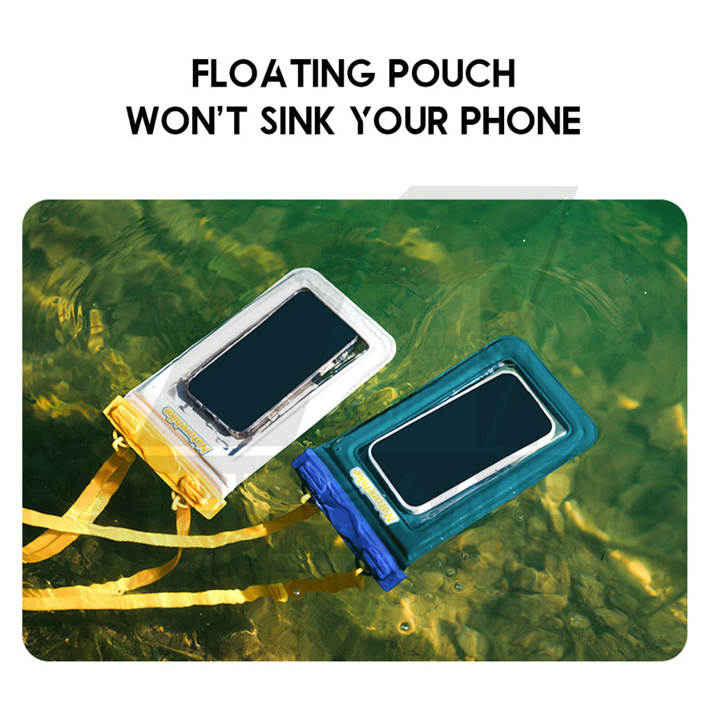 Naturehike Mobile Phone Waterproof Bag Touchable Screen Dry Bag Diving Floating 20m 50m IPX8 CNK2300BS015 CNK2300BS016