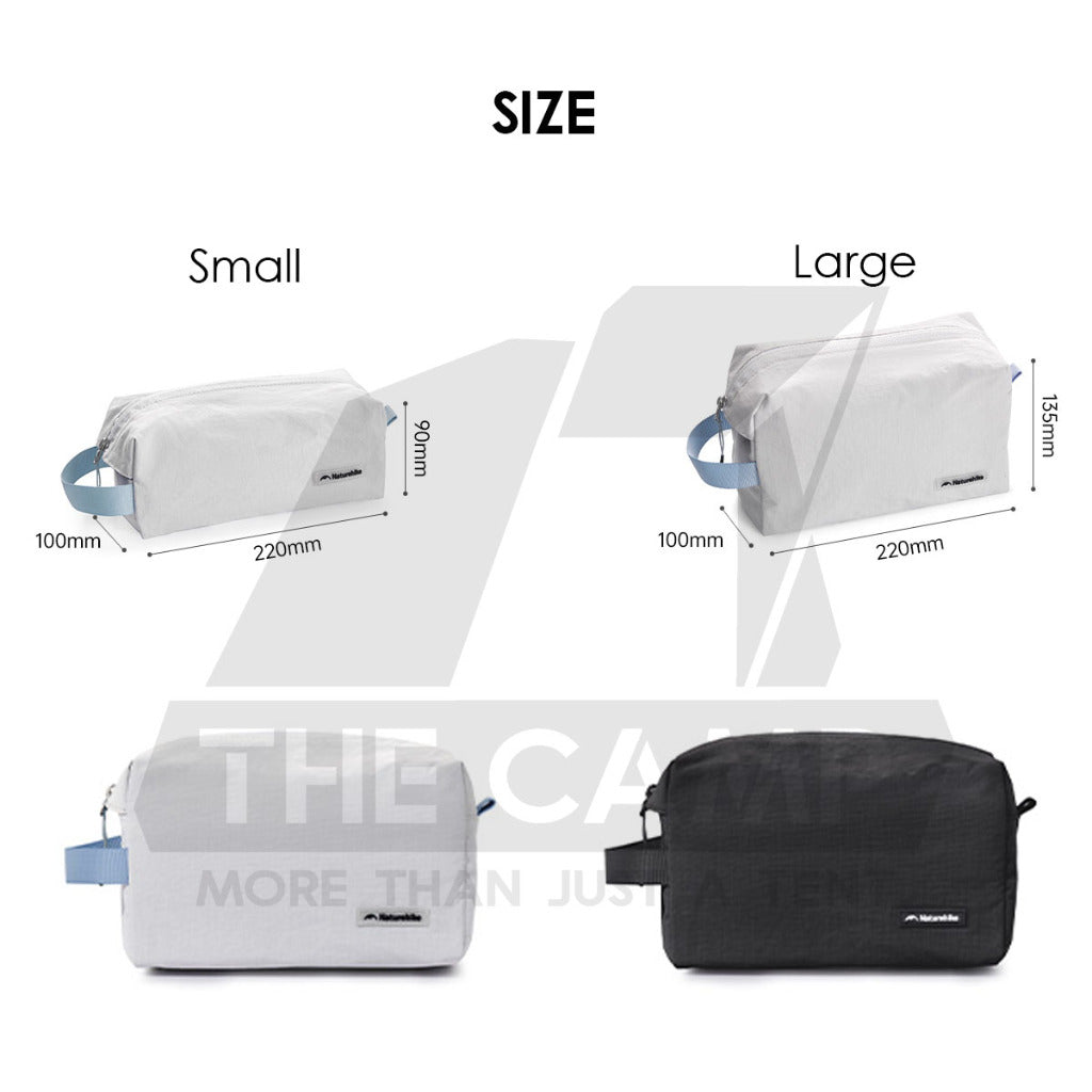 Naturehike Toiletry Bag Oxygen Series Splash Proof Outdoor Trip Wash Bag Travel Business Cosmetic Beg Black CNK2450XB024