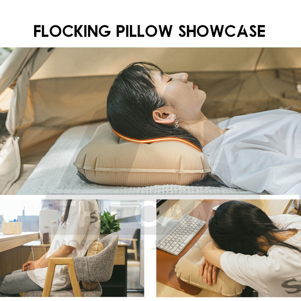Naturehike Pillow Camping Inflatable Auto Inflate Automatic Aeros TPU Flocking Inflation Sleeping Bag Tent Flysheet Case