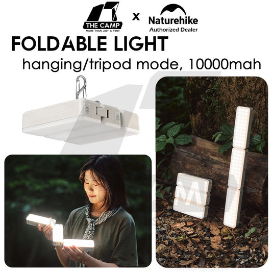 Naturehike Foldable Light Ultra Bright LED Tripod Hanging Outdoor Camping Lamp 10000mah IP54 Waterproof CNK2450ZM011