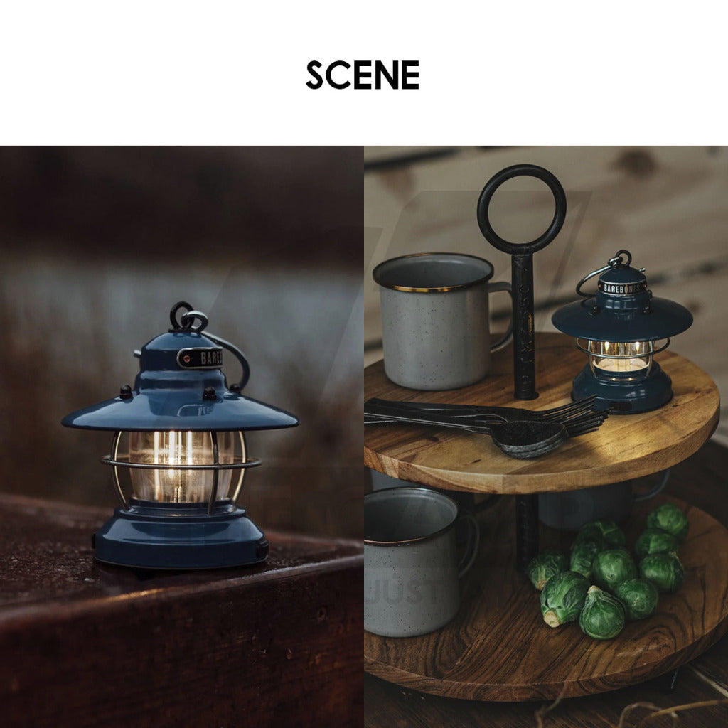 Barebones Edison Mini Lantern Light Outdoor Camping Lamp Light USB Rechargeable Lighting LED Lantern