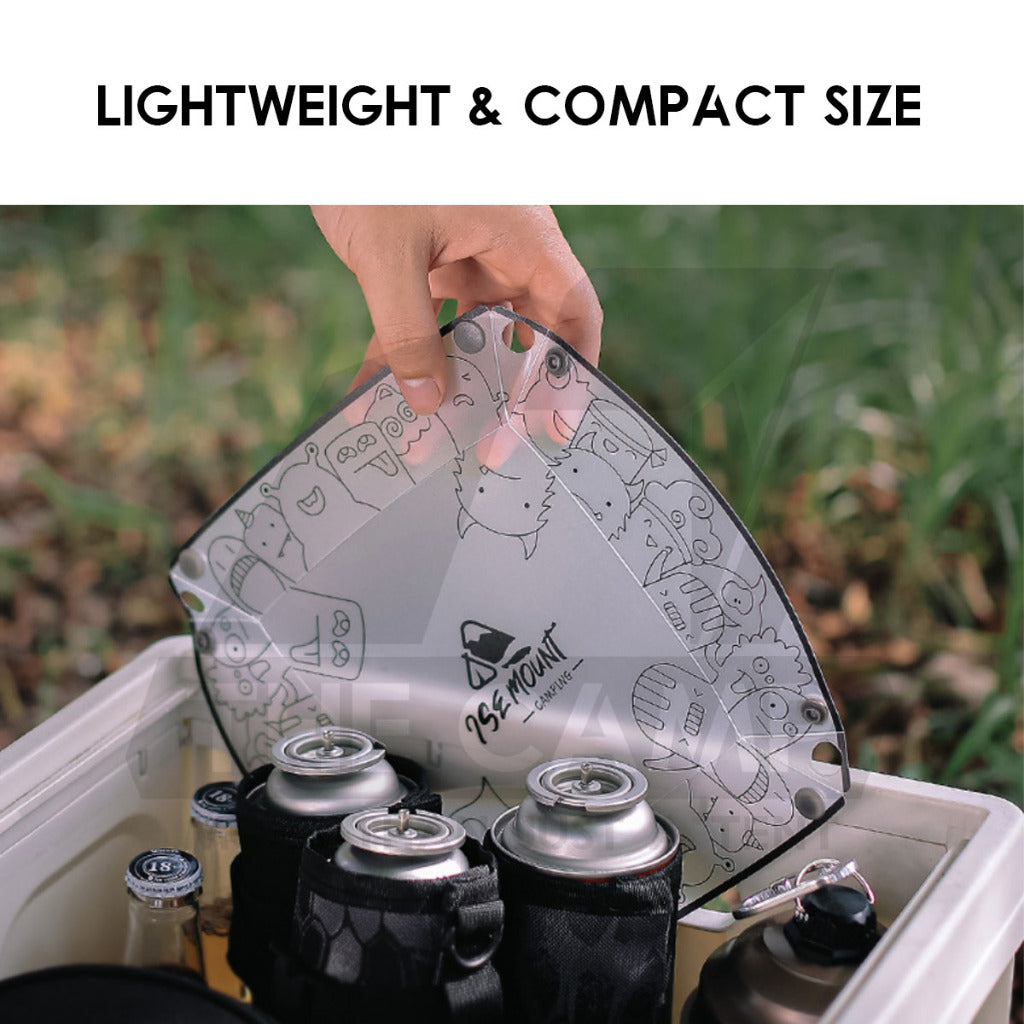 Foldable PP Tableware Folding Cup Bowl Plate Coffee Dripper Spork Cutting Outdoor Camping Foodgrade Cookware Utensils