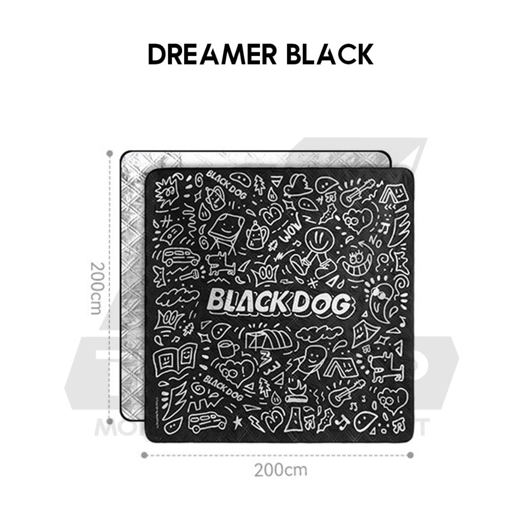 Blackdog Camping Picnic Carpet Black Portable Mat Waterproof Outdoor CBD2300DZ013 BD-YCD002 BD-YCD003 BD-DZ23001