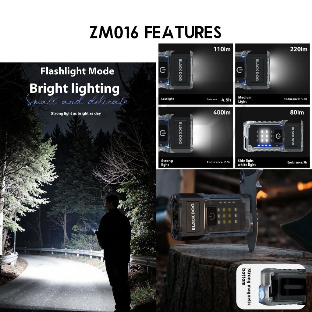 Blackdog Ultrabright Torch Light Rechargeable Flash Light Outdoor Camping Lamp Lampu Khemah CBD2550ZM011 CBD2550ZM016
